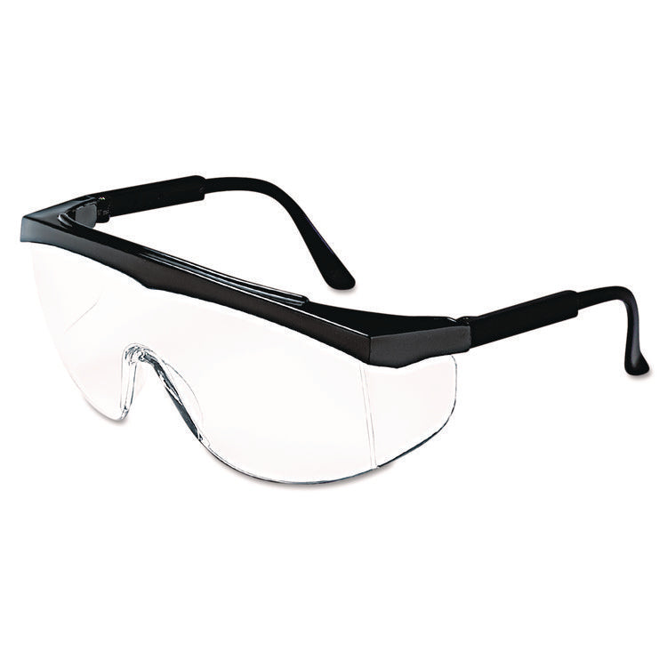 MCR Safety SS1 Series Goggles | Clear Lens | Black Frame