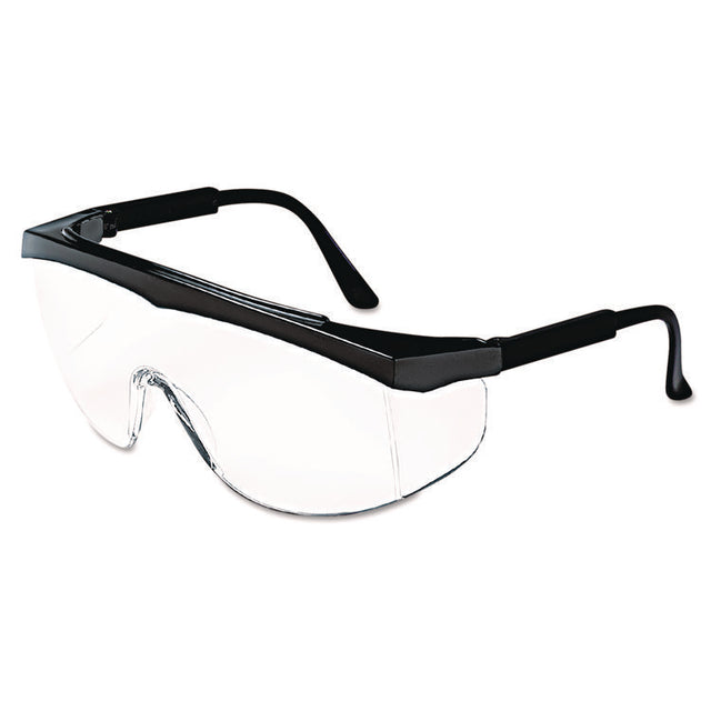 MCR Safety SS1 Series Goggles | Clear Lens | Black Frame