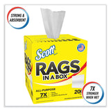 Scott® All-Purpose Rags in a Box POP-UP, 200 Towels/Box