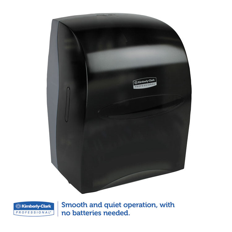 Kimberly-Clark® Sanitouch™ Hard Roll Towel High-Capacity Dispenser - Smoke - (12.63 x 10.2 x 16.13)