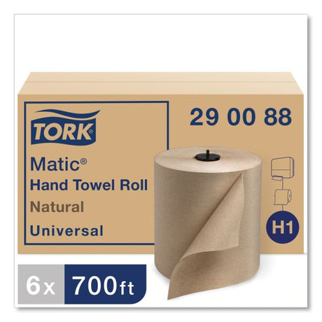 Tork Matic Hardwound Roll Towel 7.7” x 700 ft | 6 Rolls Per Carton