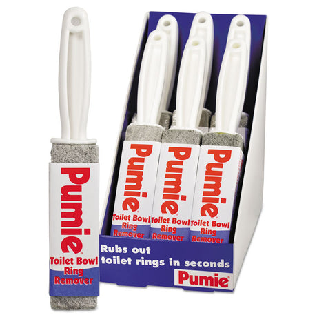 Pumie Toilet Bowl Ring Remover with Handle | 6 A Carton