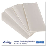 Kleenex® Premiere Folded Towels, White, 120 Towels Per Pack, 25 Packs Per Carton