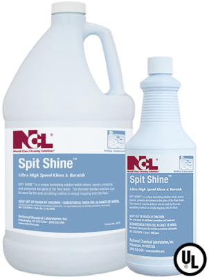 NCL Spit Shine Ultra High Speed Kleen & Burnish | 1 Gallon 4 a Case