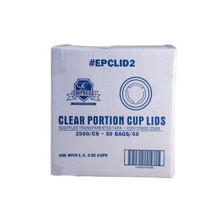 Empress Plastic Portion Cup 2oz Clear