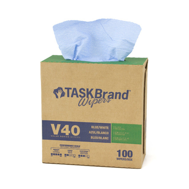 TaskBrand All-Purpose Disposable Wipes | 100 wipers per box | 9 boxes per case