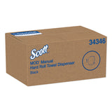 Scott® Pro Manual Hard Roll Towel Dispenser - Black