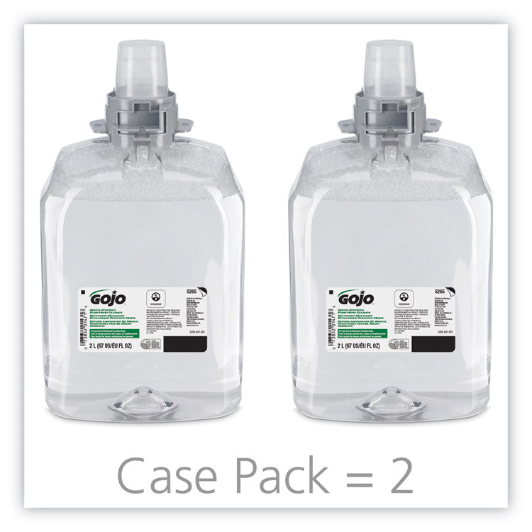 GOJO® Green Certified Foam Hand Cleaner Refills for GOJO® FMX-20™ Dispensers | 2000 mL Refill