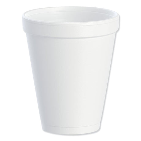 Dart® J Cup® Insulated Foam Cup - 10 oz., White