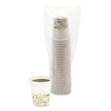 Boardwalk® Deerfield Printed Paper Hot Cups, 8 oz