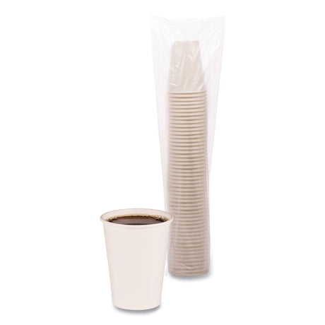 Boardwalk® Paper Hot Cups, 12 oz, White