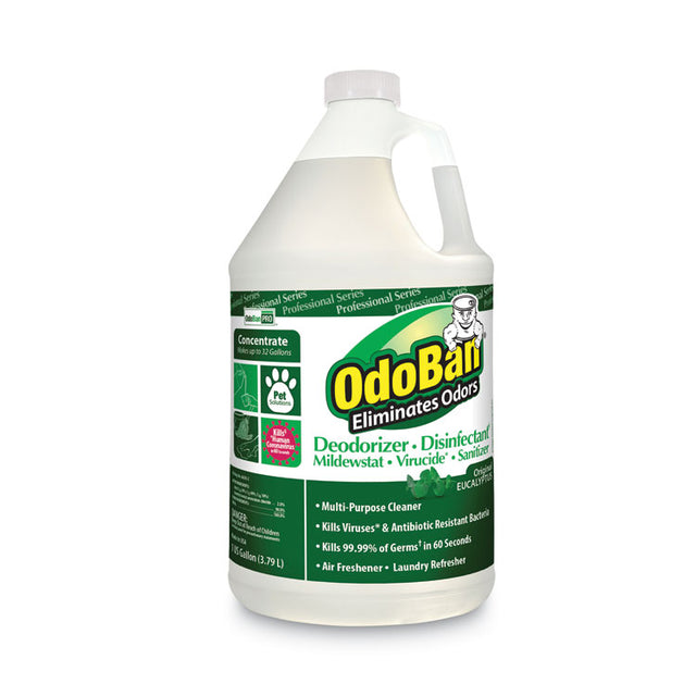 OdoBan Eucalyptus Odor Eliminator and Disinfectant | 1 Gallon