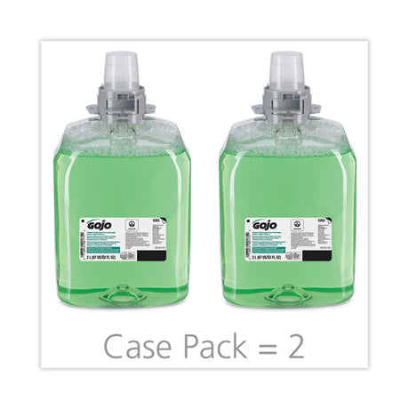 GOJO® Green Certified Foam Hand, Hair, & Body Wash | 2000 mL Refill for GOJO® FMX-20™ Dispenser