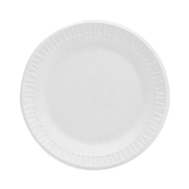 Dart Concorde Non-Laminated Foam Plates 6” White