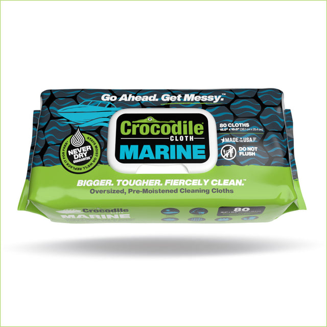 Crocodile Cloth® Marine | 80 Huge Cloths per Pack