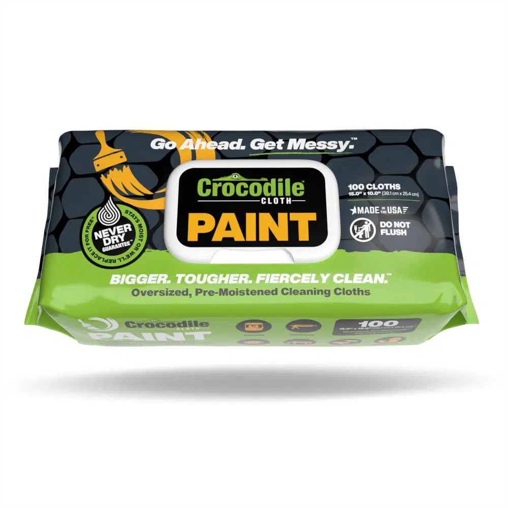 Crocodile Cloth® Paint | 100 Huge Cloths per Pack