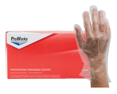 ProWorks Polyethylene Gloves (Large)