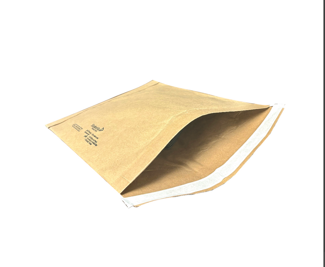 Uline Kraft Self-Seal Padded Mailers #4 - 9 1⁄2 x 14 1⁄2"