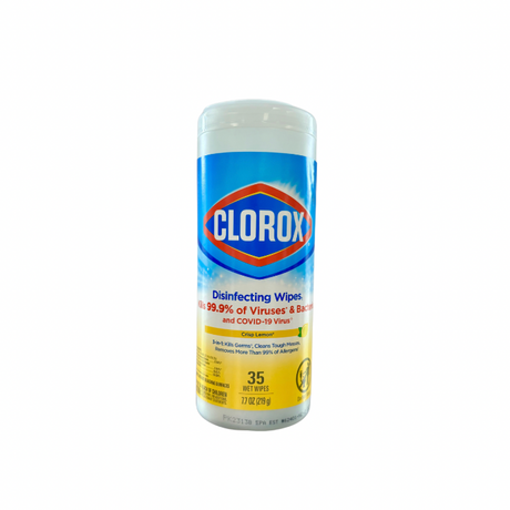 Clorox® Disinfecting Wipes - Lemon Scent | 12 Pack