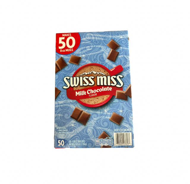 Swiss Miss Hot Chocolate Packets, Milk Chocolate Flavor | 50 Count