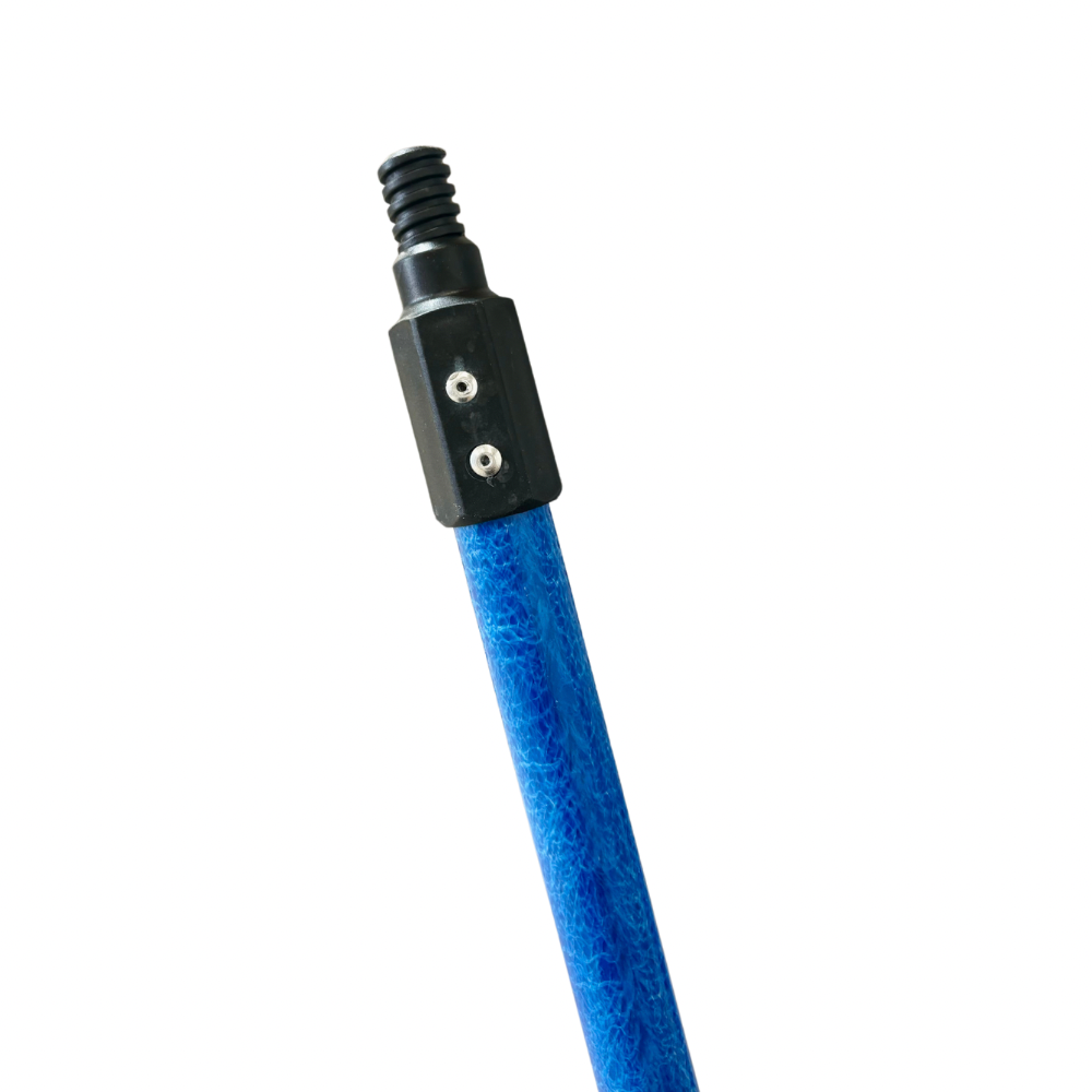 Fiberglass Handle With Threaded Plastic Tip | Blue