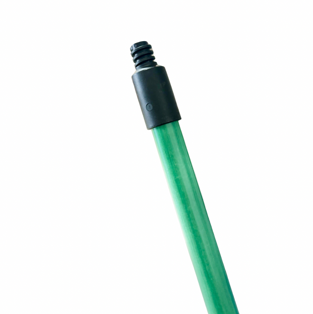 Fiberglass Handle With Threaded Plastic Tip | Green