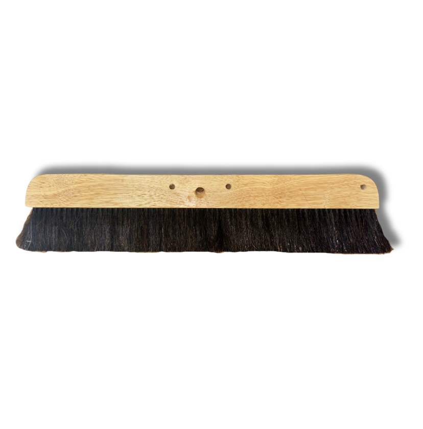 24" Horsehair Broom, Concrete Finish Broom