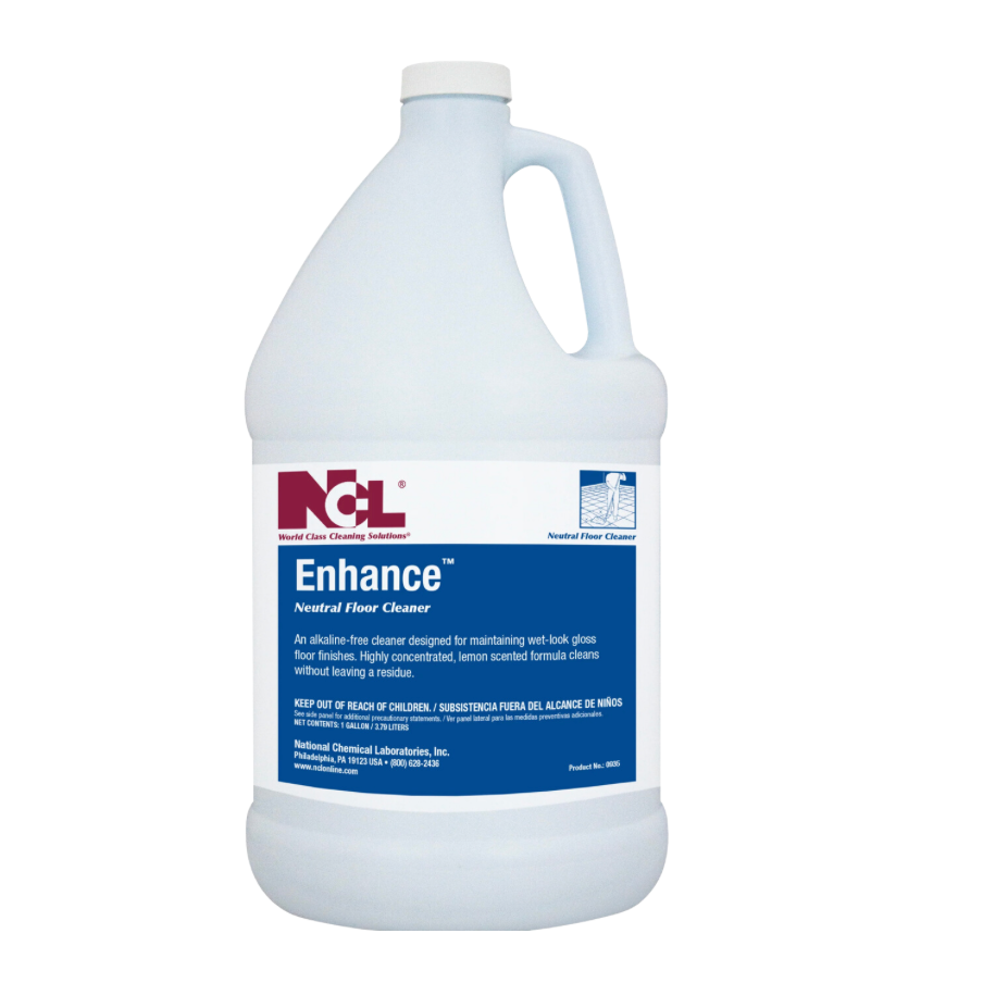 NCL® Enhance™ Neutral Floor Cleaner - 1 Gallon/3.79 Liters