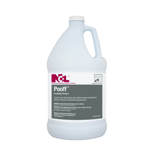 POOFF™ Foaming Cleaner | Degreaser | 1 Gallon Container