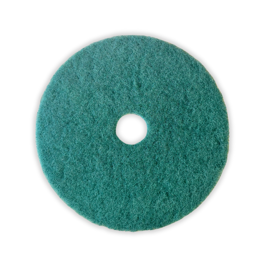 Green Floor Scrubbing Pad