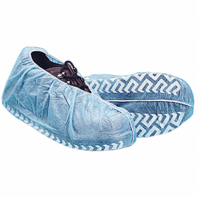 ProWorks® Non-Skid Shoe Covers, Polyproplene. Elastic around ankles. 300/cs