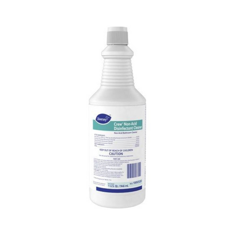 DIVERSEY™ Crew® Non-Acid Disinfectant Bathroom Cleaner, 32 oz./946 mL Squeeze Bottle