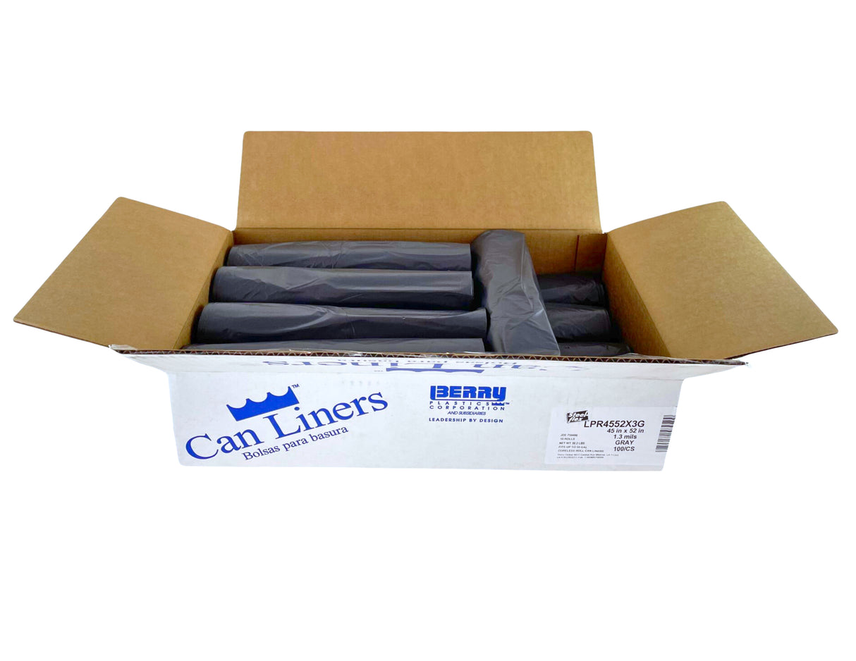 Berry Global® Linear Low-Density Can Liners | Gray