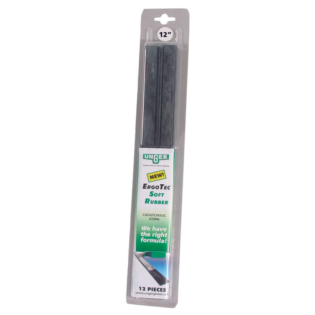 Squeegee Refill 12" Soft Rubber
